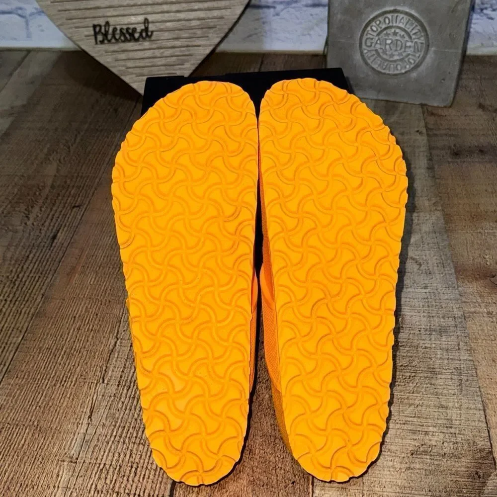 Birkenstock Honolulu EVA Foam Sandals 44 Orange Men's Size 11